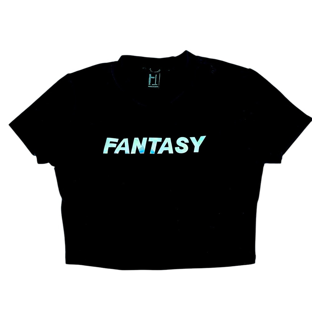 Forever 21 Fantasy Crop Top Size Small